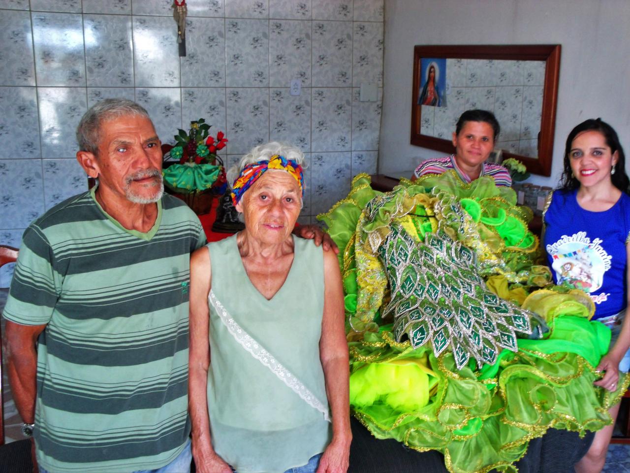 Seu Virginio e família, amor pela quadrilha