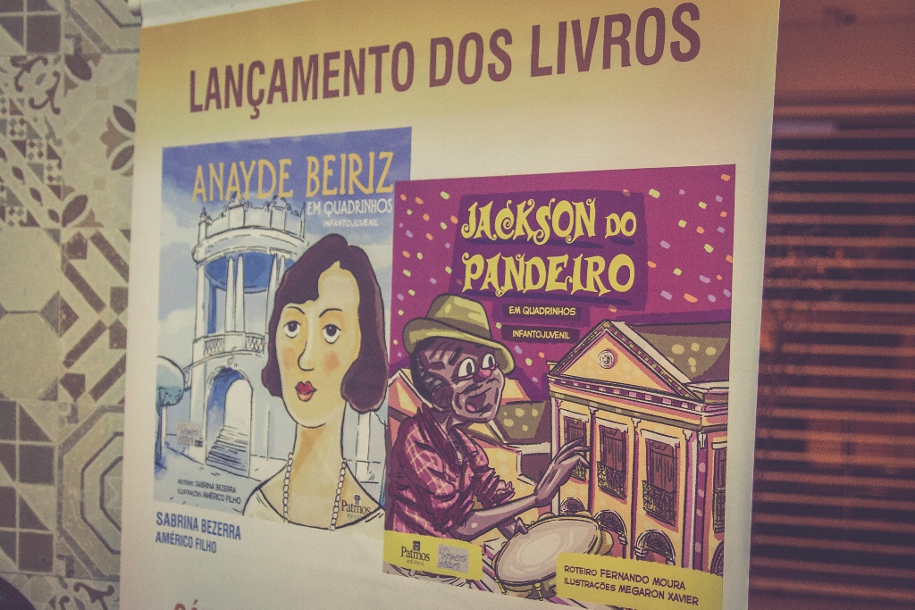 Jackson do Pandeiro e Anayde Beiriz são personagens de livros lançados em Campina Grande