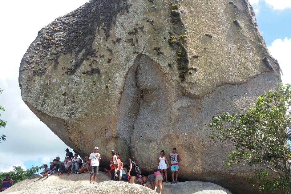 Pedra de Santo Antônio, localizada em Fagundes/PB.