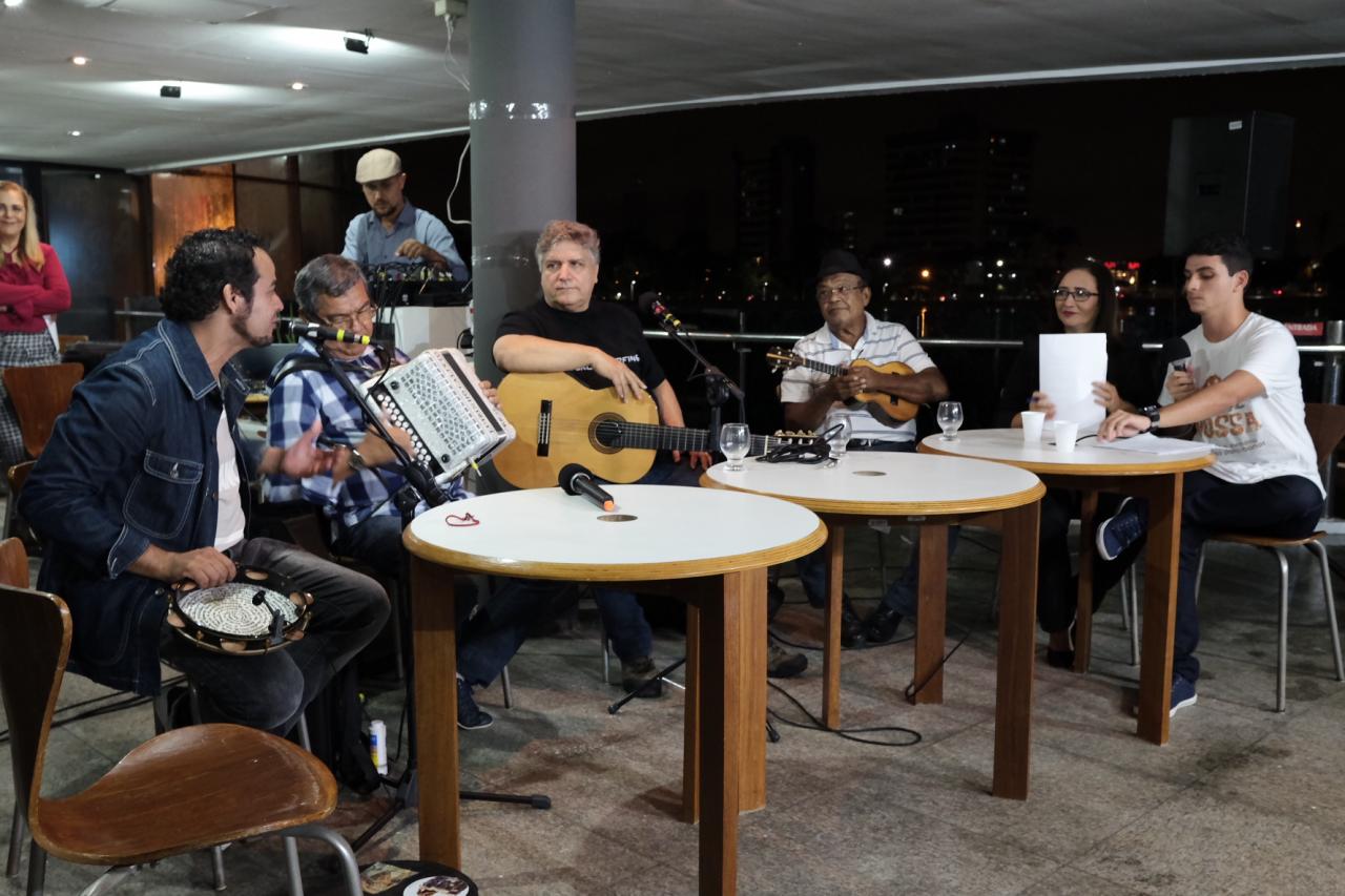 O Gente Nossa vive nova fase junto com o projeto Sextas Musicais. Artistas prestigiaram o primeiro programa.  Foto: Ediva Costa