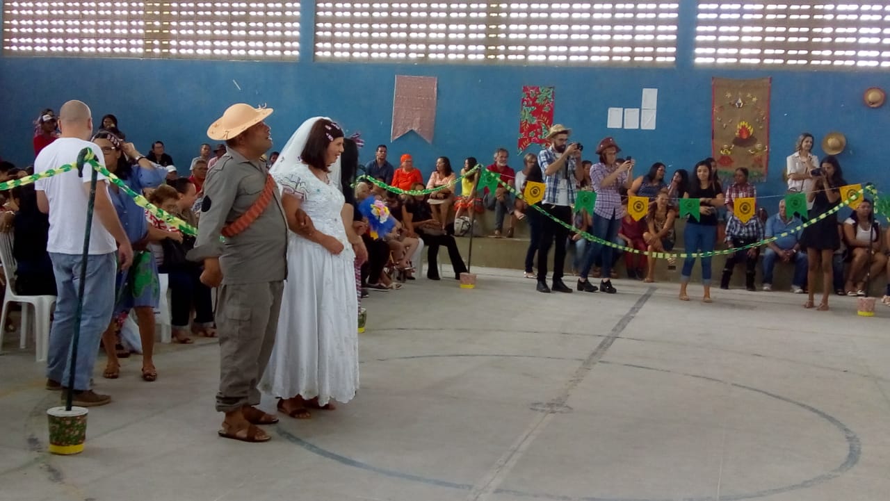 Encenação do casamento matuto Foto: Fernanda Moura