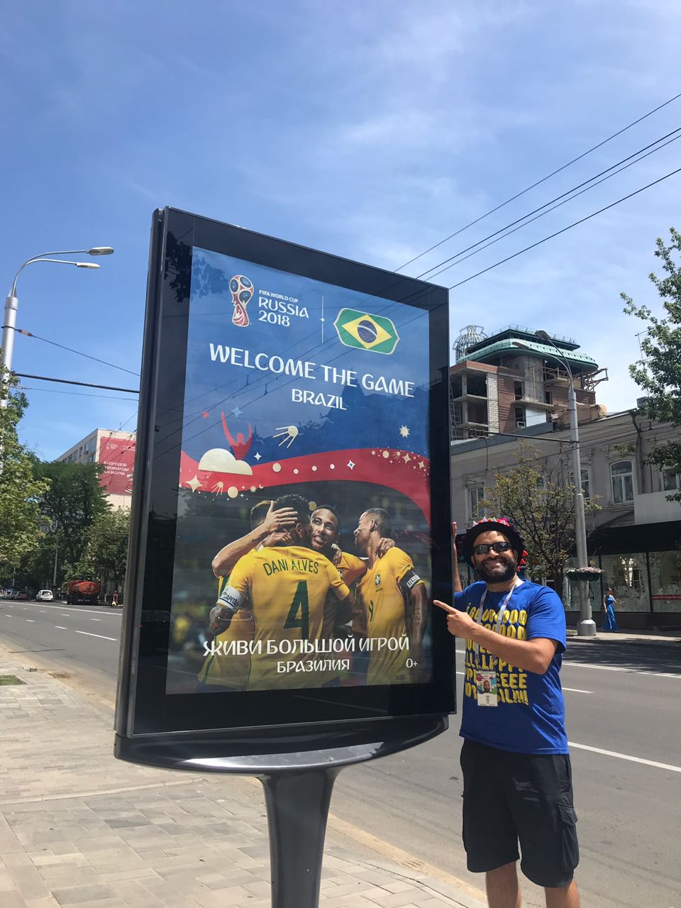 O correspondente internacional do Repórter Junino, Diogo Lopes, trará informações de toda a Copa direto da Rússia.  Foto: Diogo Lopes